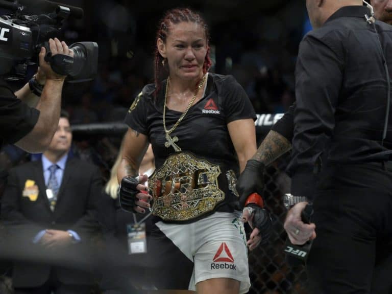 Cris Cyborg Runs Through Tough Tonya Evinger To Win UFC Belt