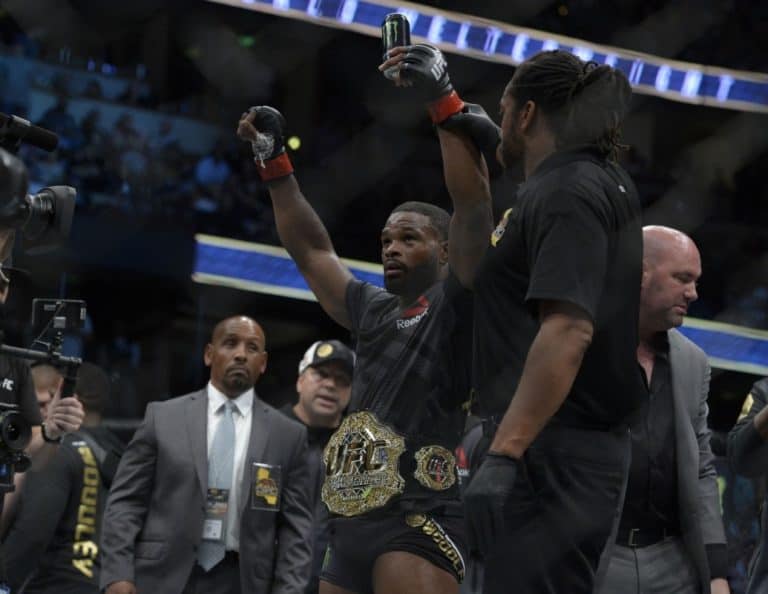 Tyron Woodley Says He Injured Shoulder In Second Round Of UFC 214 Fight