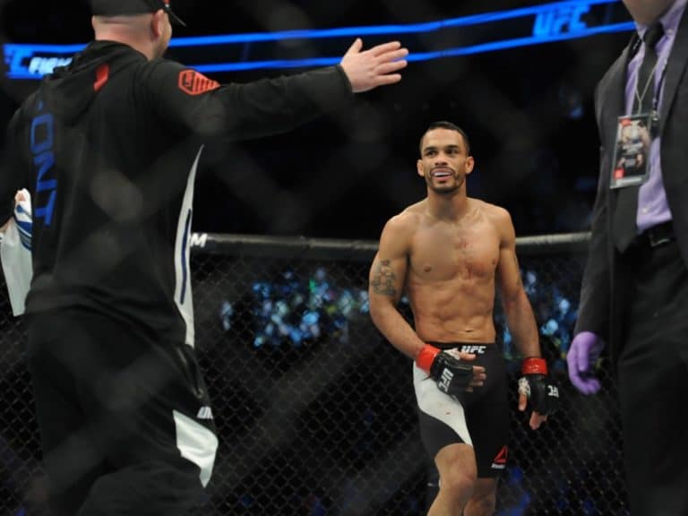 Rob Font Head Kicks Thomas Almeida Into Orbit