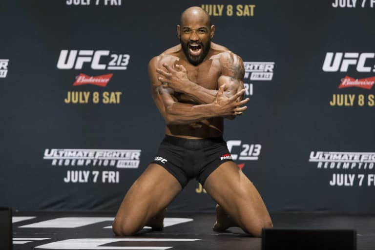 UFC 213 Open Workout Videos: Watch Yoel Romero Go Crazy