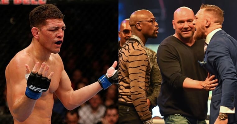 Nick Diaz Offers His Opinion On Mayweather vs. McGregor