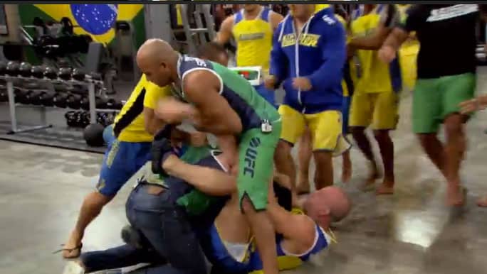 10 Times MMA Stars Clashed With Their Opponent’s Camps 11 Sonnen Silva Dida