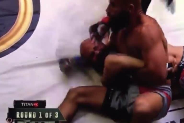 Graphic Video: Fighter Scores Crazy Armbar Finish At Titan FC 45
