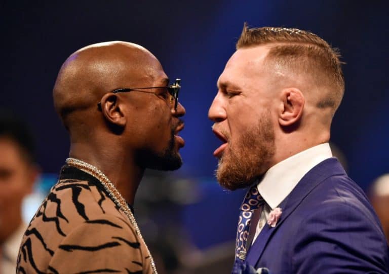 Conor McGregor Offers Brutal One-Word Response To Mayweather Ending UFC Rumors