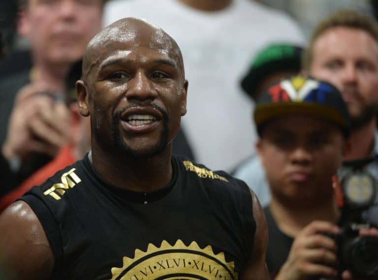 Floyd Mayweather Posts ‘Training’ Video In MMA Cage