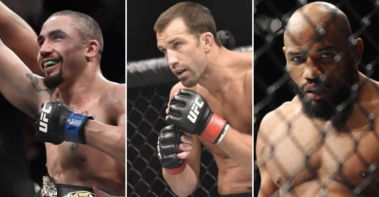 Luke Rockhold Prefers Whittaker Over Romero For Next Opponent