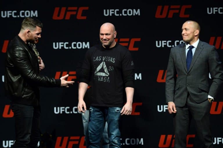 Michael Bisping Tells Georges St-Pierre To Not ‘Get Caught’ Using Steroids
