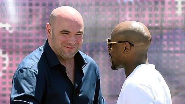 Dana White Continues To Tease Floyd Mayweather Fighting In UFC