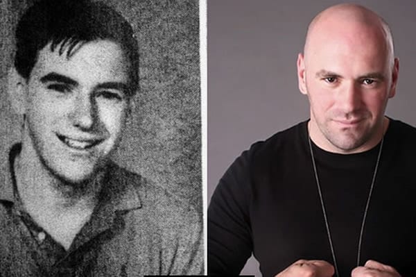 Dana White Then Now