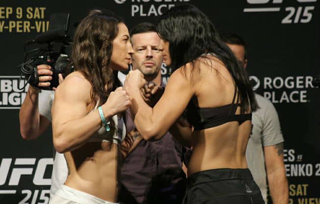 UFC 215 Preliminary Results: Ketlen Vieira Submits Sara McMann 1 Sara McMann and Ketlen Vieira