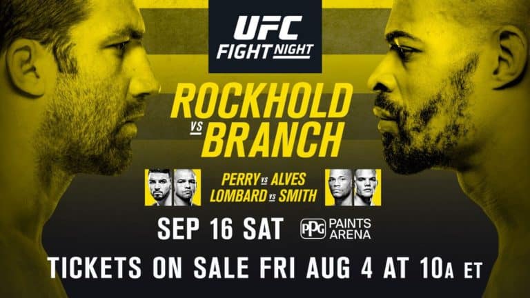 UFC Fight Night 116 Full Card, Start Time & How To Watch