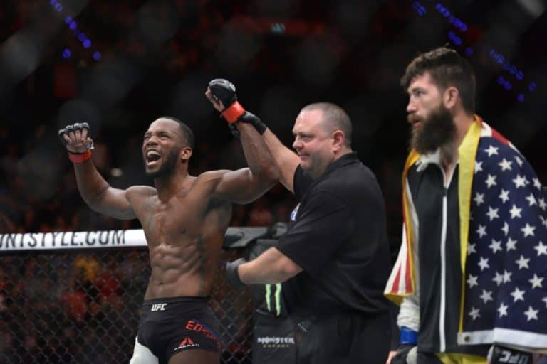 Leon Edwards	Stops Peter Sobotta With One Second To Spare