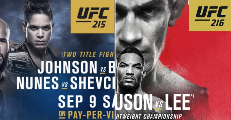 UFC 215 & UFC 216 Bring In Atrocious Pay-Per-View Numbers