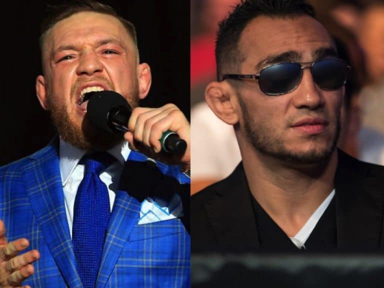 Tony Ferguson Trolls Conor McGregor With “Season’s Beatings”