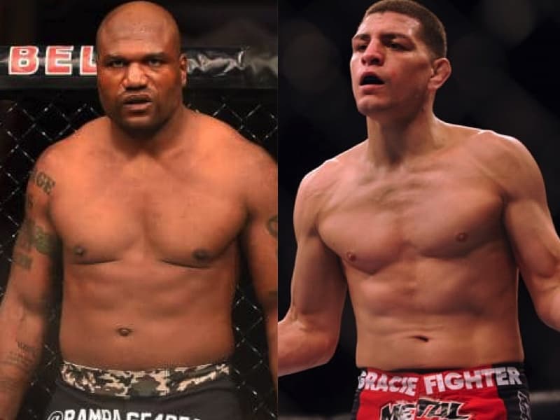 Rampage Jackson Wants To Fight Nick Diaz For Trying To Steal His Date 1 Rampage Jackson vs. Nick Diaz