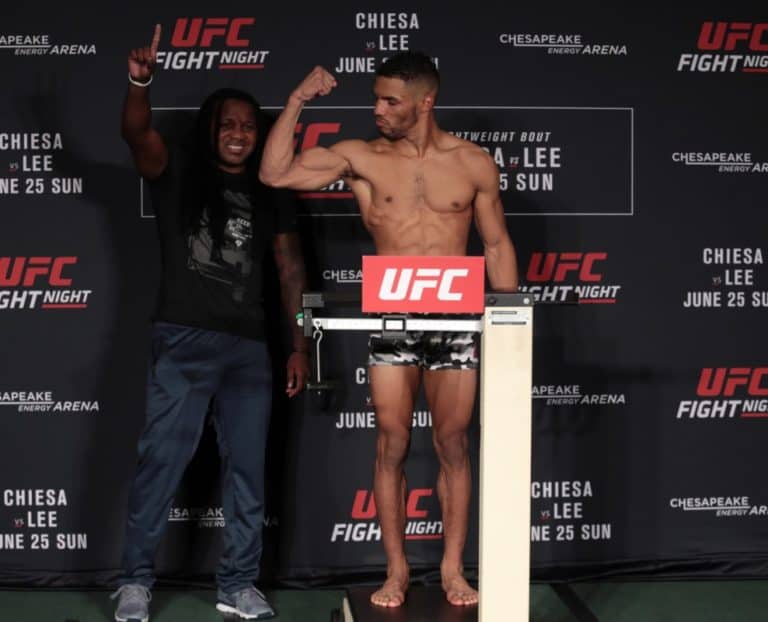 Kevin Lee Reacts To Almost Missing Weight At UFC 216 Weigh-Ins