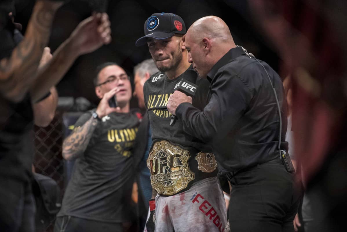 Dana White Says McGregor vs. Diaz III Is 'Internet Bulls***' 2 USATSI 10334471 168382968 lowres