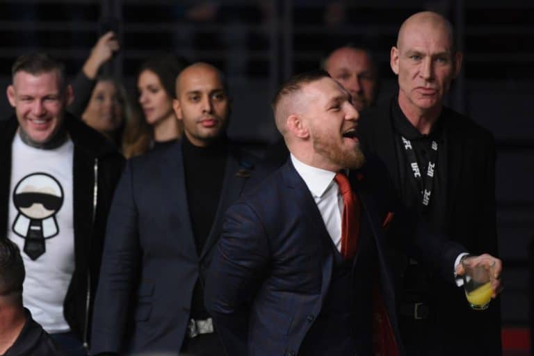 Photo: Referee Scolds Conor McGregor At UFC Gdansk