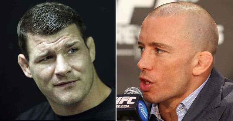 Michael Bisping Blasts ‘F**king P**sy & Drug Cheat’ GSP One Last Time