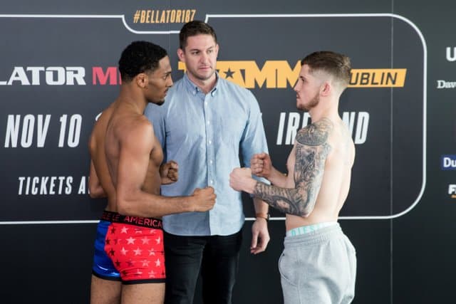 Bellator 187 Results: A.J. McKee Chokes Out Brian Moore 1 Bellator 187