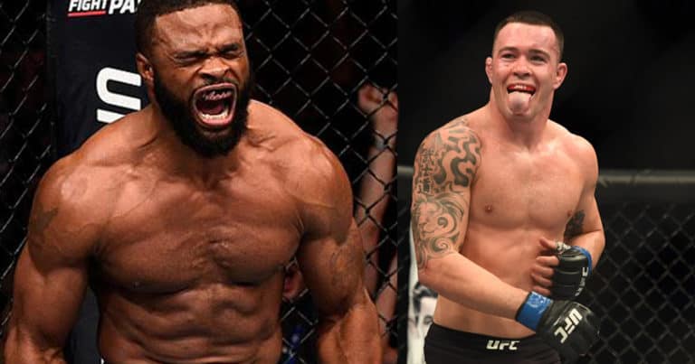 Tyron Woodley Details Sparring Session With “Buffoon” Colby Covington