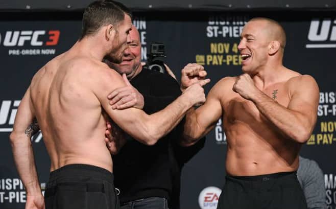 Michael Bisping Says Young Fighters Should Model Themselves After GSP 1 UFC 217PM
