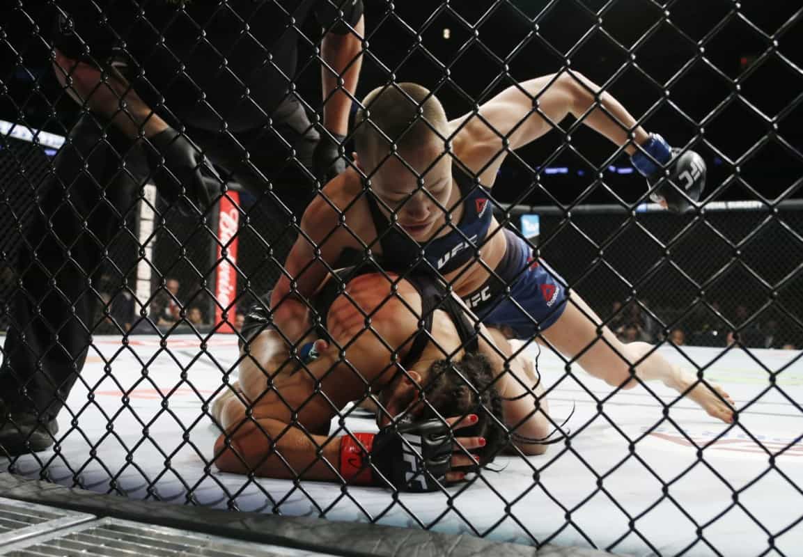 Rose Namajunas Says Joanna Jedrzejczyk Doesn't Deserve A Rematch 1 USATSI 10392694 168382968 lowres