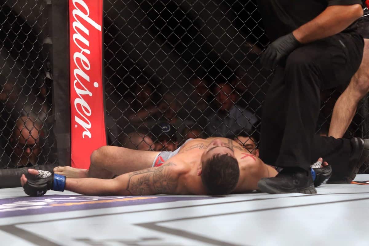 Highlights: Matt Brown Knocks Out Diego Sanchez In Possible Retirement Fight 1 USATSI 10406557 168382968 lowres