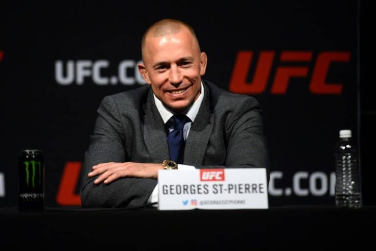 Georges St-Pierre Issues Statement On UFC 217 Win