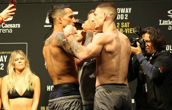 UFC 218 Preliminary Card Results: Paul Felder Finishes Charles Oliveira 1 Charles Oliveira and Paul Felder