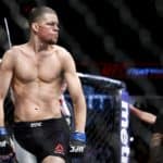 Nate Diaz looking