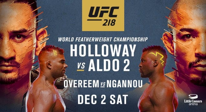 UFC 218 Full Fight Card, Start Time & How To Watch 1 UFC 218 1