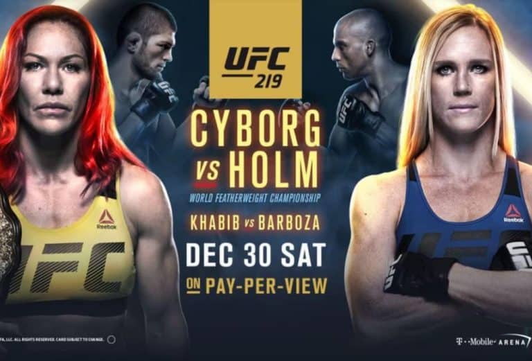 UFC 219 Full Fight Card, Start Time & How To Watch