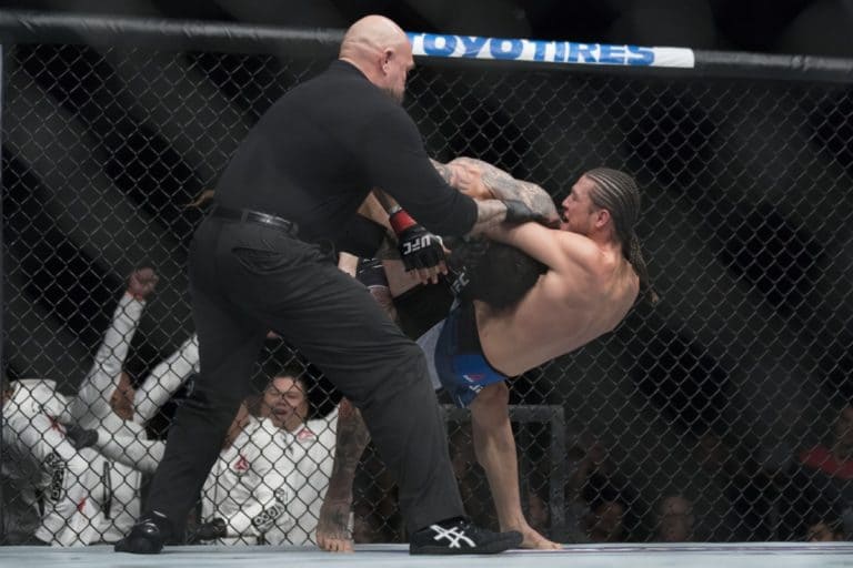 Cub Swanson Had An Interesting Reaction To Being Choked Out By Brian Ortega