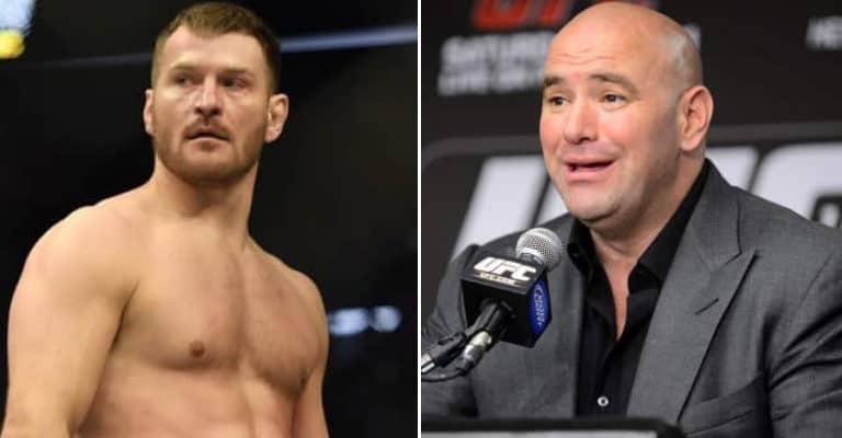 Stipe Miocic Reveals Why Coach – Not Dana White – Put Belt On Him