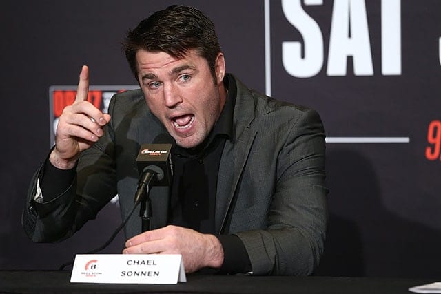 Chael Sonnen Details Backstage Dust-Up With Chuck Liddell