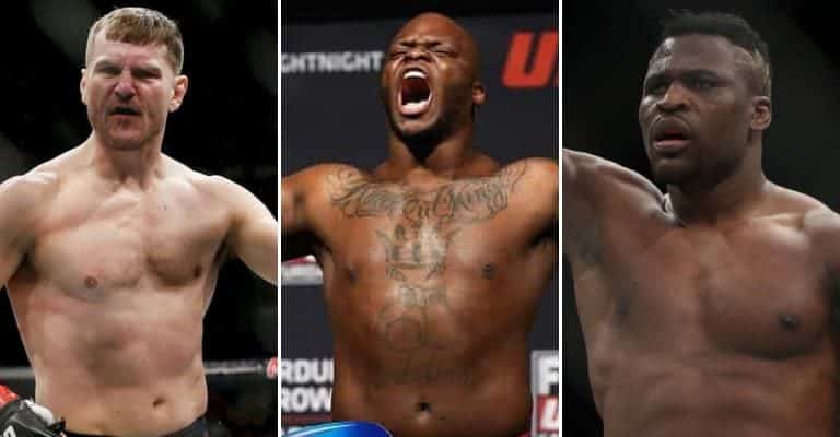 Derrick Lewis Trolls Francis Ngannou After Loss To Stipe Miocic