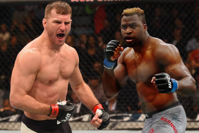 Francis Ngannou Responds To Stipe Miocic’s UFC 220 Declaration