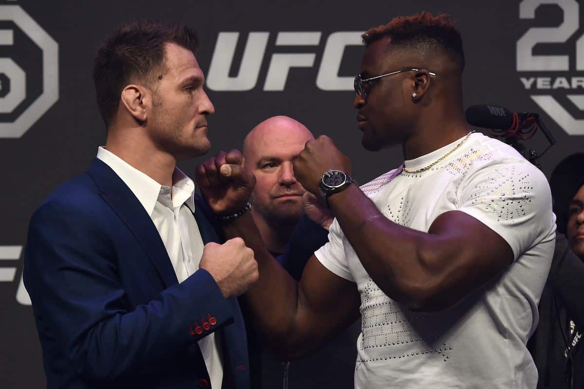 Francis Ngannou Expresses Frustration At Stipe Miocic Fight Not Being Booked 1 Ngannou Miocic