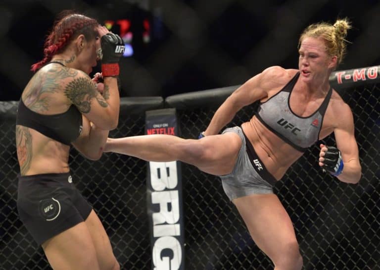 Photo: Holly Holm Shows Off Aftermath Of Her Fight With Cris Cyborg