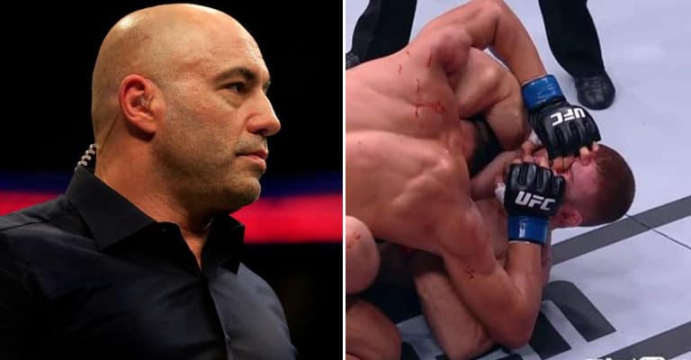 Joe Rogan Trashes Referee For Blatant UFC 221 Eye Gouge