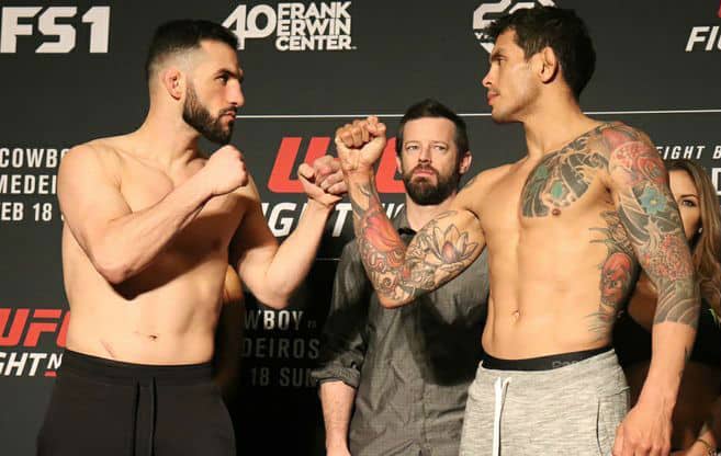 UFC Austin Preliminary Card Results: Carlos Diego Ferreira TKO's Jared Gordon 1 UFC FN 126.jpg.1