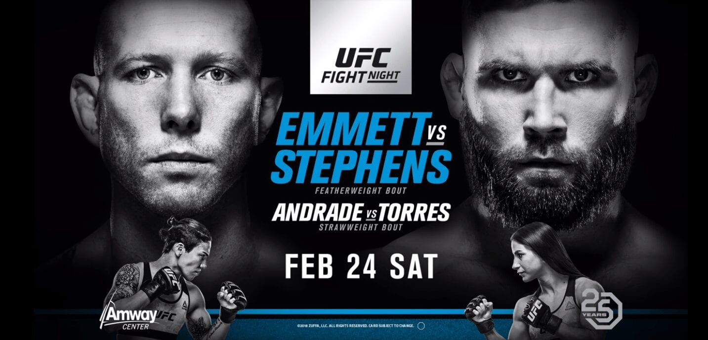 UFC Road To The Octagon Fight Night Orlando