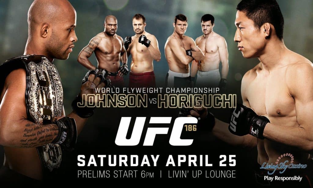 UFC186Poster