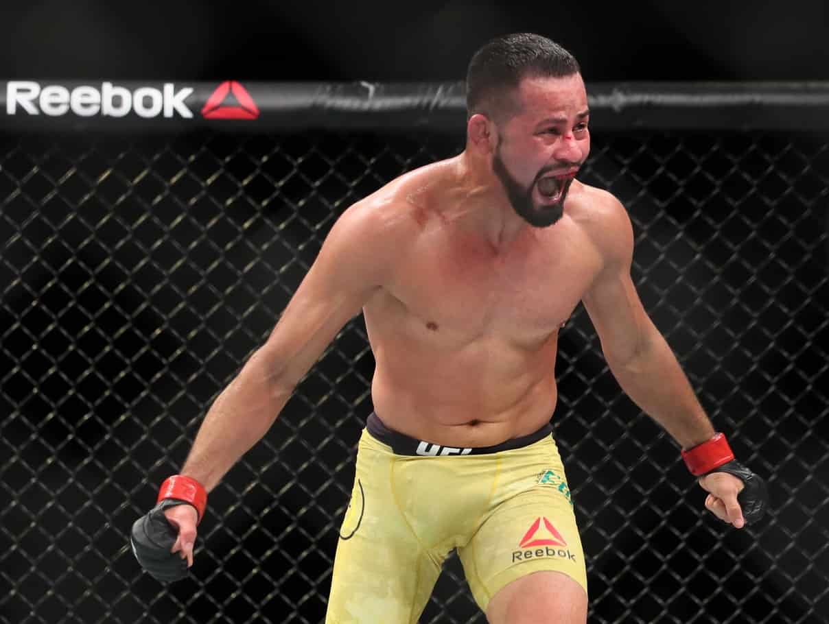 Highlights: Monster Spinning Backfist Kicks Off UFC 221 1 USATSI 10298448 168382968 lowres