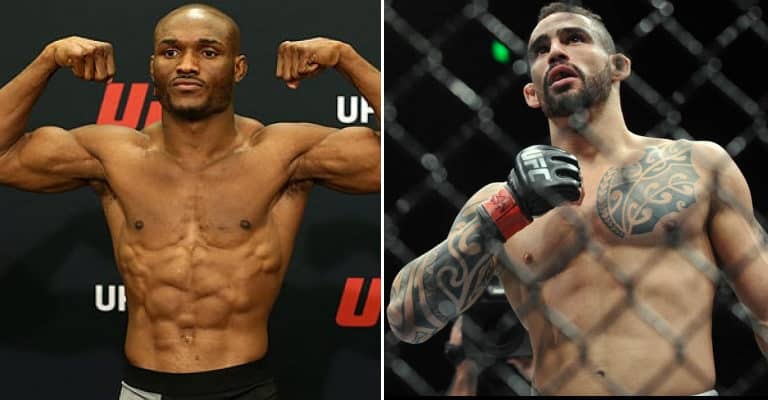 Kamaru Usman vs. Santiago Ponzinibbio Set For UFC Chile Main Event