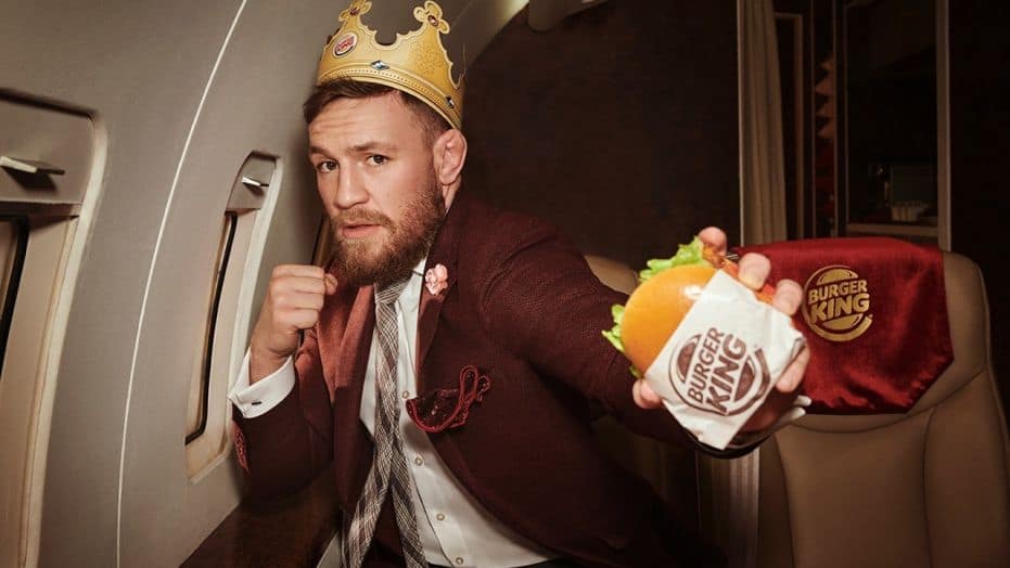Video: Conor McGregor Is The Face Of Burger King's New Chicken Sandwich 1 ConorKing