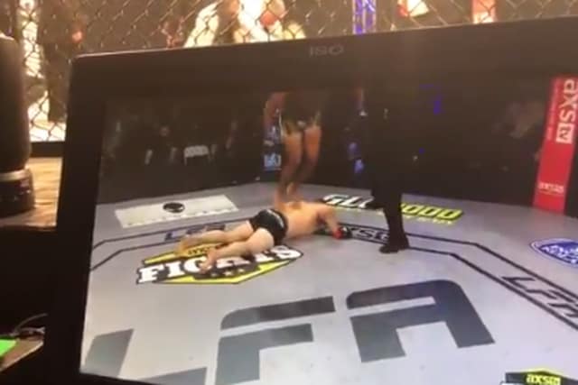 Video: Fighter Disqualified For Front-Flipping Off KO’d Opponent