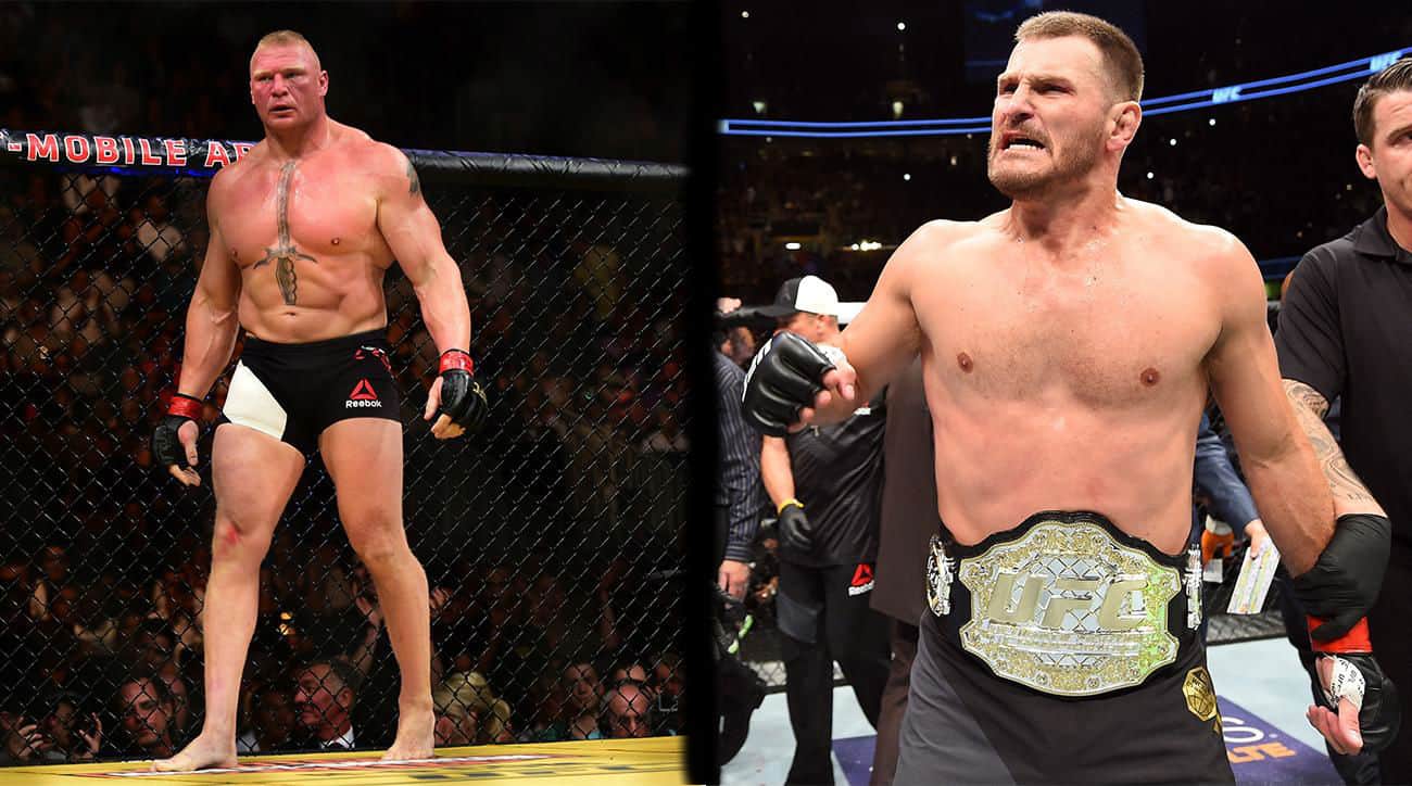 dragt konkurrerende Kent Stipe Miocic Explains Why He Won't Fight Brock Lesnar Shortly After UFC 226