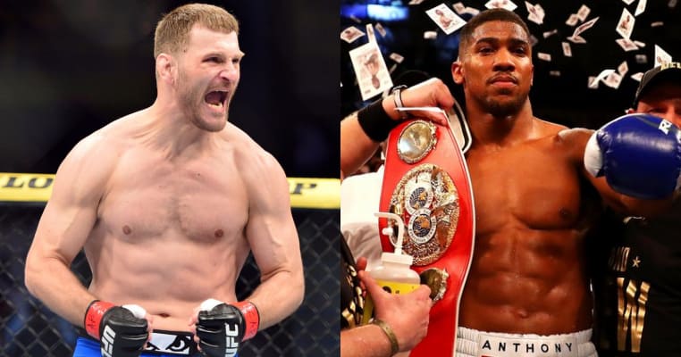 Early Betting Odds For Possible Anthony Joshua vs. Stipe Miocic Fight